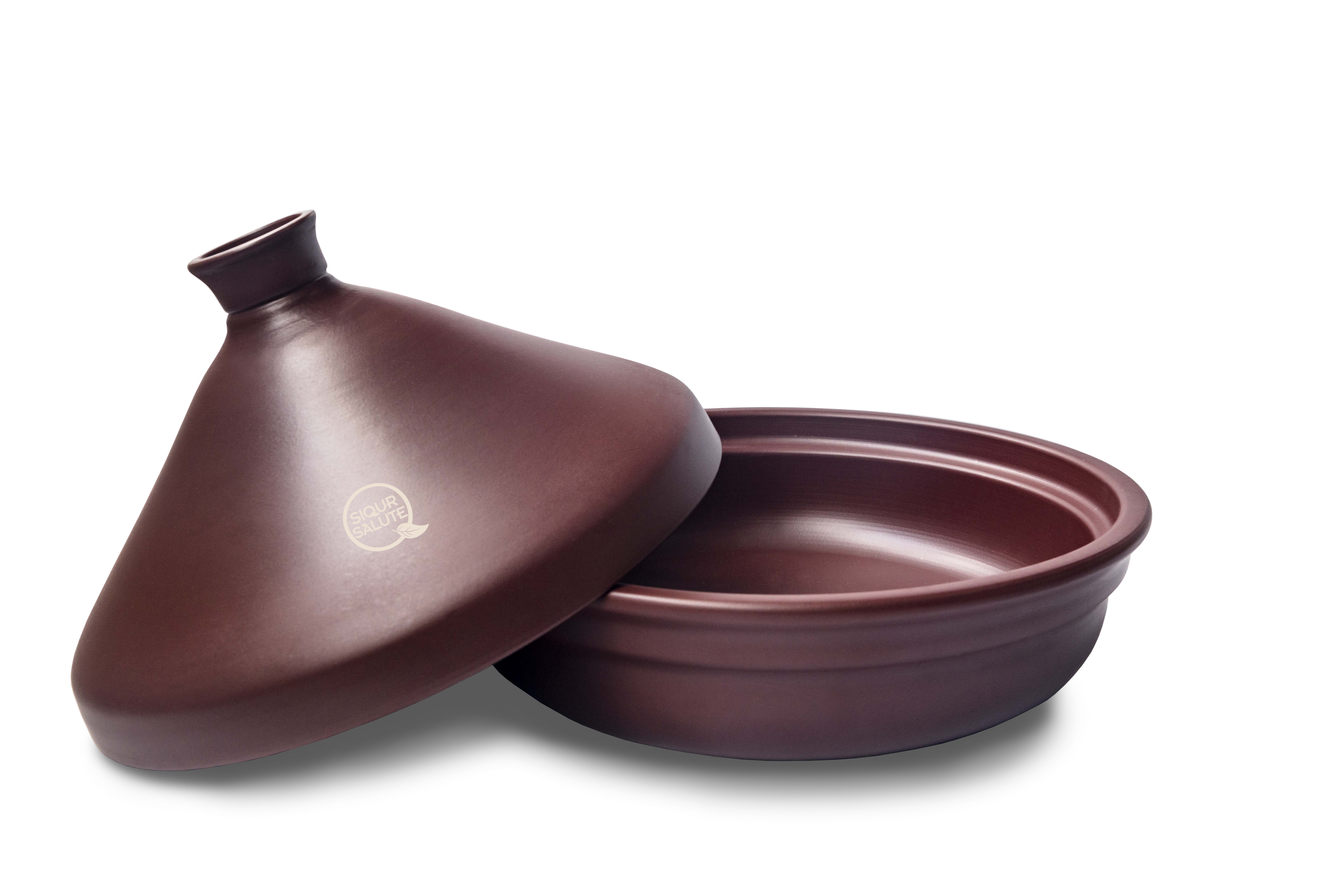 Pot Tajine in Zisha purple clay 22 or 26 cm