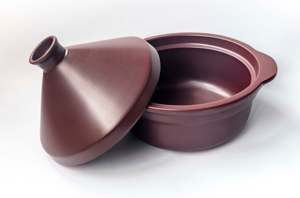 Pot Tajine in Zisha purple clay 22 or 26 cm